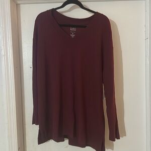 Burgundy Croft & Barrow size XXL sweater